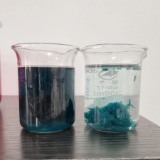 印染厂水性油墨污水脱色试验