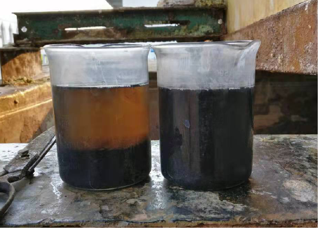印染污水使用脱色剂脱色案例